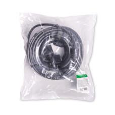Интерфейсный кабель, iPower, iPiVGAMM200, VGA 15M/15M 20 м., Чёрный
