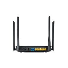 Маршрутизатор с беспроводной точкой доступа, ASUS, RT-AC1200, 2.4/5 ГГц, 1200 Мбит/с, MIMO, 4x внешние антенны, 1х USB 2.0, 1xWAN порт 10/100M, 4xLAN порта 10/100M