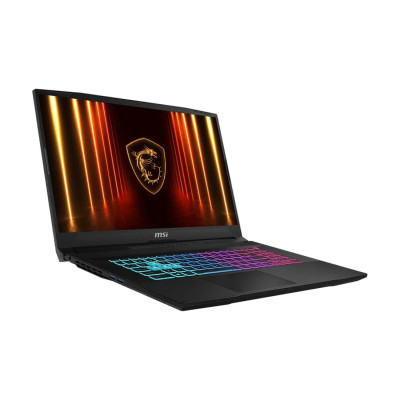 Ноутбук, MSI, Katana 17 HX B14WGK-402XKZ, MS-17L7, 9S7-17L791-402, 17,3", QHD 2560x1440, IPS, 240Hz, Intel Core i9-14900HX, 16GB*2 DDR5, 1TB SSD Gen5, NVIDIA GeForce RTX5070, 8GB GDDR7, DOS, Черный