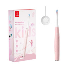Зубная электрощетка, Oclean, C01000363, <37 дБ, Защита от избыточного давления, 80 000 об/мин (магнитный двигатель), Щетинки из фторида натрия Dupont, Срок службы батареи до 30 дней, быстрая зарядка 3 часа, Для детей в возрасте от 6 до 12 лет, Водонепр