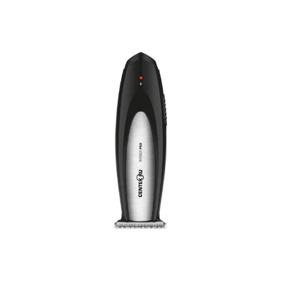 Машинка для стрижки, Centek, CT-2134, 3 насадки, USB зарядка, Время работы 55 мин, Черный/Сталь