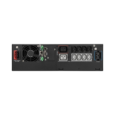 Источник бесперебойного питания, Eaton, 5PX2200IRT3UG2, Стоечный 19" 3U, Мощность 2200ВА/2200Вт, Диапазон работы AVR: 160-294В (с возможностью регулировки до 150-294В), Чистая синусойда, Бат.: 12В/7 Ач*6шт., 10 вых.: 8 IEC C13 (10A), 2 IEC C19 (16A),