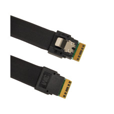 Кабель интерфейсный Slimline SAS x8 (STR) 2x4 (STR), Supermicro, CBL-SAST-1264F-100