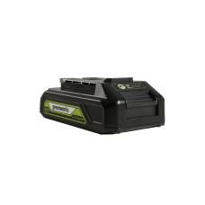 Аккумулятор с USB разъёмом, Greenworks, G24USB2(2939207RU), 24 V, 2 Ач, Напряжение 100% заряда 24 V, Ёмкость 2 Ач, Номинальная мощность 630 Вт, Энергоёмкость 43,2 Вт*ч, USB-A 5V - 1 A, Масса без упаковки 0,44 кг, Время заряда , - от ЗУ ток 2 А 60 мин, - о