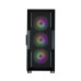 Компьютерный корпус, Zalman, i3 NEO ARGB Black, Mid- Tower, ATX/m-ATX /Mini-ITX, USB2.0*1/ USB3.0*2, Audio/Mic, Кулер 4*12см ARGB LED, Высота процессорного куллера до 160 мм, Длина VGA до 355 мм, Количество отсеков 2*3.5"/3*2.5", 422*219*484 мм,