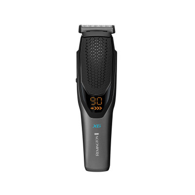 Машинка для стрижки, Remington, HC6000, Материал лезвий нержавеющая сталь, Питание от аккумулятора и от сети, Материал корпуса пластик, Серый