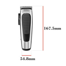 Машинка для стрижки, Remington, HC450, Работа от сети/аккумулятора, Длина стрижки 3-25 мм, 8 насадок, Встроенный аккумулятор, Время работы от аккумулятора 30мин, Лезвия из нержавеющей стали, Самозатачивающиеся лезвия, Индикация заряда, Кейс для хранения, 