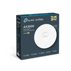 Wi-Fi точка доступа, TP-Link, EAP660 HD, 802.11a/b/g/n/ac/ax, AX3600, 1 порт Ethernet 2,5 Гбит/с (с поддержкой PoE IEEE802.3at)