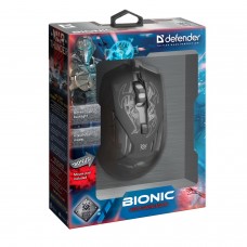 Мышь Defender BIONIC GM-250L, USB, 52250 