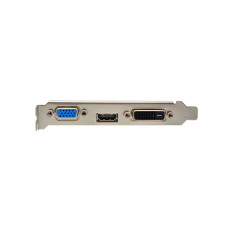 Видеокарта, AFOX, GT710 2GB D3 LP Single Fan (4897033780520), AF710-2048D3L5-V3, DDR3, 64bit, HDMI, DVI, VGA, 146*70*22 мм, Цветная коробка