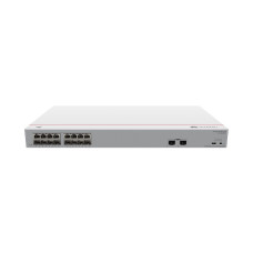 Коммутатор, Huawei, S110-16LP2SR, Неуправляемый, 16 портов 10/100/1000M RJ-45, 2 порта SFP, 124 W PoE+, стоечный