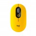 Мышь Logitech POP, Желтый Mouse Wireless optical, 4 buttons, 1000-4000dpi, BT, (910-006546) USB, Blast