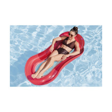 Пляжный матрас для плавания Hydroluxe 160 х 84 см, BESTWAY, 43103, Винил, Двухкамерный, Сетчатое дно, Максимальная нагрузка 90 кг., Зелёный/малиновый в ассортименте, Цветная коробка