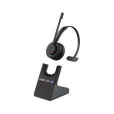 Гарнитура, Linkvil, DH310D Pro, беспроводная DECT + Bluetooth 5.3, моно, AI шумоподавление ENC, зарядная база, Busylight, HD звук