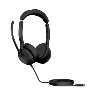 Гарнитура, Jabra, 25089-999-799, Jabra Evolve2 50 USB C/A MS Stereo, Активное шумоподавление
