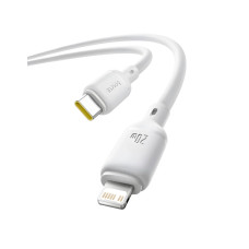 Интерфейсный кабель, Baseus, Silky (P10377700213-01), Type-C to iP, 20W, 2m Белый
