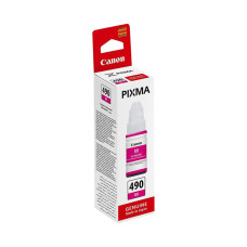 Чернила, Canon, INK GI-490 Magenta, 0665C001, для Canon PIXMA G1410/G2410/G2416/G3410/G3416, 70 мл, 7 000 стр. (А4)