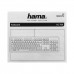 Клавиатура USB, Hama KC-700, R1182651, серебристая- белая KeyBoard 105 keys,1.8 cable, silver/white Клавиатура USB, Hama KC-700, R1182651, серебристая- белая KeyBoard 105 keys,1.8 cable, silver/white