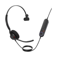 Гарнитура, Jabra, 4093-413-279, Jabra Engage 40 - (Inline Link) USB-A MS Mono, Проводная, Шумоподавление, 2 x MEMS, -10°C to + 50°C