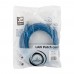 Патч-корд Cablexpert PP10-5M/B, синий Cable Patch cord UTP 5e-Cat 5 m