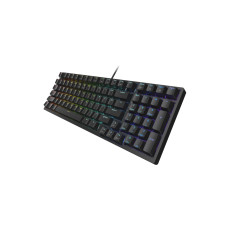 Игровой комплект клавиатура + мышь, Cougar, Combat S, Игровая, Гибридная, USB, Подсветка RGB, Оптическая мышь, 6200 DPI, Англ/Рус, Длина кабеля 1,8 метра, Чёрный