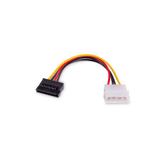 Переходник, iPower, iPSMtS, Molex на Sata, Molex 4pin (old power) на SATA (new power), for 1 HDD/CD-ROM, 0.20 м