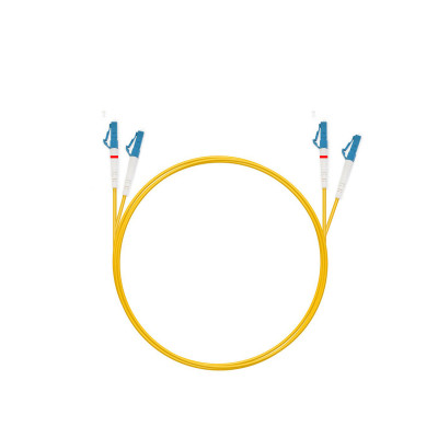Патч корд оптоволоконный,, LC/UPC-LC/UPC SM 9/125 Duplex 2.0мм 1 м, LSZH