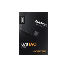 Твердотельный накопитель SSD, Samsung, 870 EVO, 500 ГБ, SATA 2.5", 560/530 Мб/с
