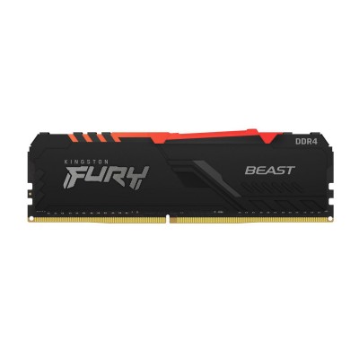 Оперативная память Kingston Fury Beast RGB KF436C18BBA/16, DDR4 <3600MHz>, 16 GB DIMM CL18