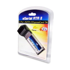 Адаптер, Express Card на eSATA 2, Макс. скорость 3.0 Гбит/сек