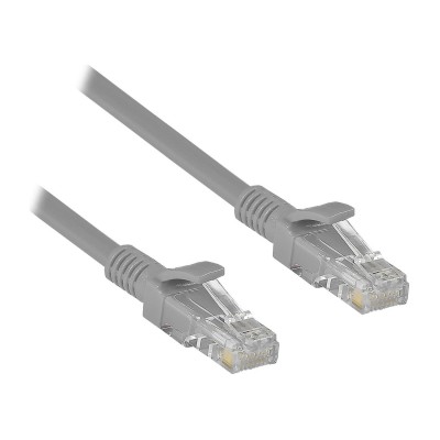 Патч-корд ExeGate UTP-RJ45-RJ45-5e-20M-GY, серый Cable Patch cord FTP 5e-Cat 20 m