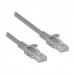 Патч-корд ExeGate UTP-RJ45-RJ45-5e-20M-GY, серый Cable Patch cord FTP 5e-Cat 20 m