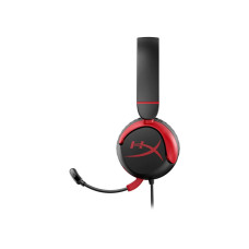 Гарнитура, HyperX, 7G8F4AA, Cloud Mini (Black), Микрофон съёмный гибкий, Динамики 30 мм, 114 Ом, 20-20000 гц, Блок управления звуком USB удлинитель, Чёрный-Красный Гарнитура, HyperX, 7G8F4AA, Cloud Mini (Black), Микрофон съёмный гибкий, Динамики 30 мм, 114 Ом, 20-20000 гц, Блок управления звуком USB удлинитель, Чёрный-Красный