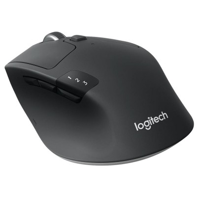 Мышь Logitech M720, Черный Mouse Triathlon Wireless, optical, 1AA, BT/2.4GHz, black, [910-004791]