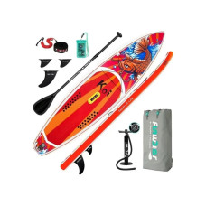 SUP доска, KOI, Koi01, 350 см, Красный, Цветная коробка