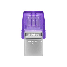 USB-накопитель, Kingston, DTDUO3CG3/256GB, 256GB, USB 3.2, Фиолетовый USB-накопитель, Kingston, DTDUO3CG3/256GB, 256GB, USB 3.2, Фиолетовый