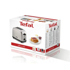 Тостер, Tefal, TT330D30, Мощность 850 Вт, Поддон для крошек, 6 уровней поджаривания, Металлический корпус