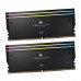 Оперативная память Corsair Dominator Titanium RGB, CMP32GX5M2B6400C32 (1.4V), DDR5, 32 GB DIMM kit <6400MHz> (2x16GB),32-40-40-84