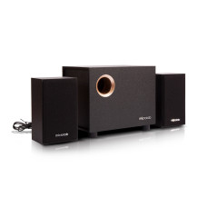 Акустическая система, Microlab, M-105, 10Вт (2,5Вт*2+5Вт), Выход 2RCA, Вход 3.5 MiniJack, Чёрный