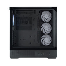Компьютерный корпус, Zalman, P40 Prism Plus Black, P40 Prism Plus Black, ATX, 3*3.5"/2*2.5", Высота кулера до 165 мм, Длина VGA до 420 мм, 452х235х495 мм, Без Б/П, Черный