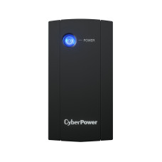 Источник бесперебойного питания, CyberPower, UTC650EI, Мощность 650ВА/360Вт, UTC-серия, Линейно-интерактивный, Напольный, LED, AVR: 165-290В, АКБ 12В/5Ач*1 шт., Вых: 4xIEC C13, Чёрный