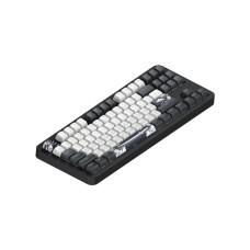 Клавиатура, Dark Project, DPKB_BUSHIDO_87_ANSI_UA, ALU87B Bushido, Игровая, Механическая, TKL, g3ms Moonstone switches, USB, Подсветка RGB, Размер: 366 x 141 x 45 мм., Анг/Рус, Чёрный