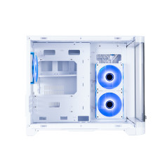 Компьютерный корпус, 1STPLAYER, UV6 WH, UV6-WH-2FC7R-W-1FC7-W, M-ATX / ITX, 2*3.5"/3*2.5", Кулер 3*12см, Высота кулера до 157 мм, Длина VGA до 400 мм, 280453377 мм, Без Б/П, Белый