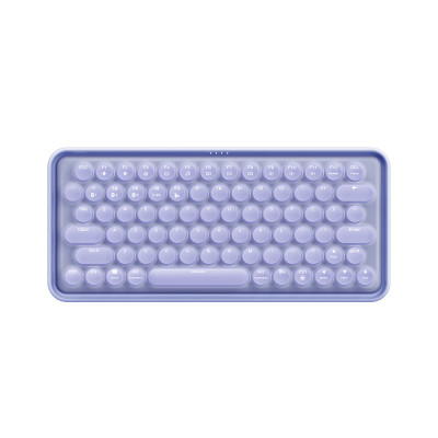 Клавиатура, Rapoo, Ralemo Pre 5, 2.4 Гц, Bluetooth 5.0, 79 клавиш, USB, Перезаряжаемая литиевая батарея, Англ/Рус, Сиреневый