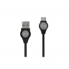 Кабель USB, Ritmix RCC-439 Black, 1.0м, Черный 