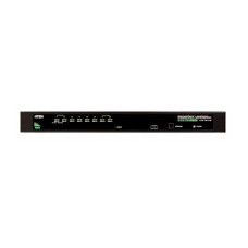 КВМ-переключатель, ATEN, CS1308-AT-G, 8-Port, PS/2-USB, VGA, KVM Switch, Cascade, W/EU ADP
