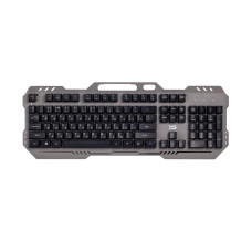 Клавиатура, XG, Wizard, Игровая, USB, Кол-во стандартных клавиш 104, Размер: 490*190,5*23,0 мм., Длина кабеля 1,5 метра, Защита от случайного пролива воды/кофе, Анг/Рус/Каз, Чёрный