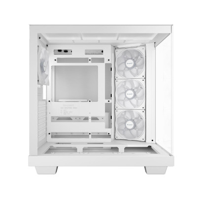 Компьютерный корпус, Bequiet!, Light Base 500 LX White, BGW86, ATX / M-ATX / Mini-ITX, 1*3.5"/2*2.5", 1 / 2, Вентилятор 4*120см, Высота кулера до 185 мм, Длина VGA до 400 мм, 432х305х436 мм, Без Б/П, Белый