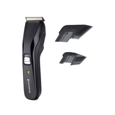 Машинка для стрижки, Remington, HC5200, Установки длинны стрижки 3- 42 мм, Питание от аккумялятора/от сети, Время работы от аккумулятора 40 мин, Самозатачивающиеся ножи, Петля для подвешивания, 2 насадки, Длина провода 2 м, Черный