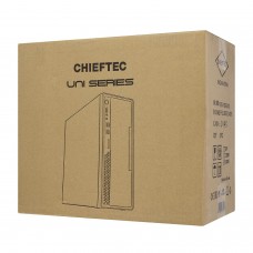 Корпус MATX mini tower Chieftec UNI, BS-10B-300-FOB, (300W 80+ Bronze), черный 